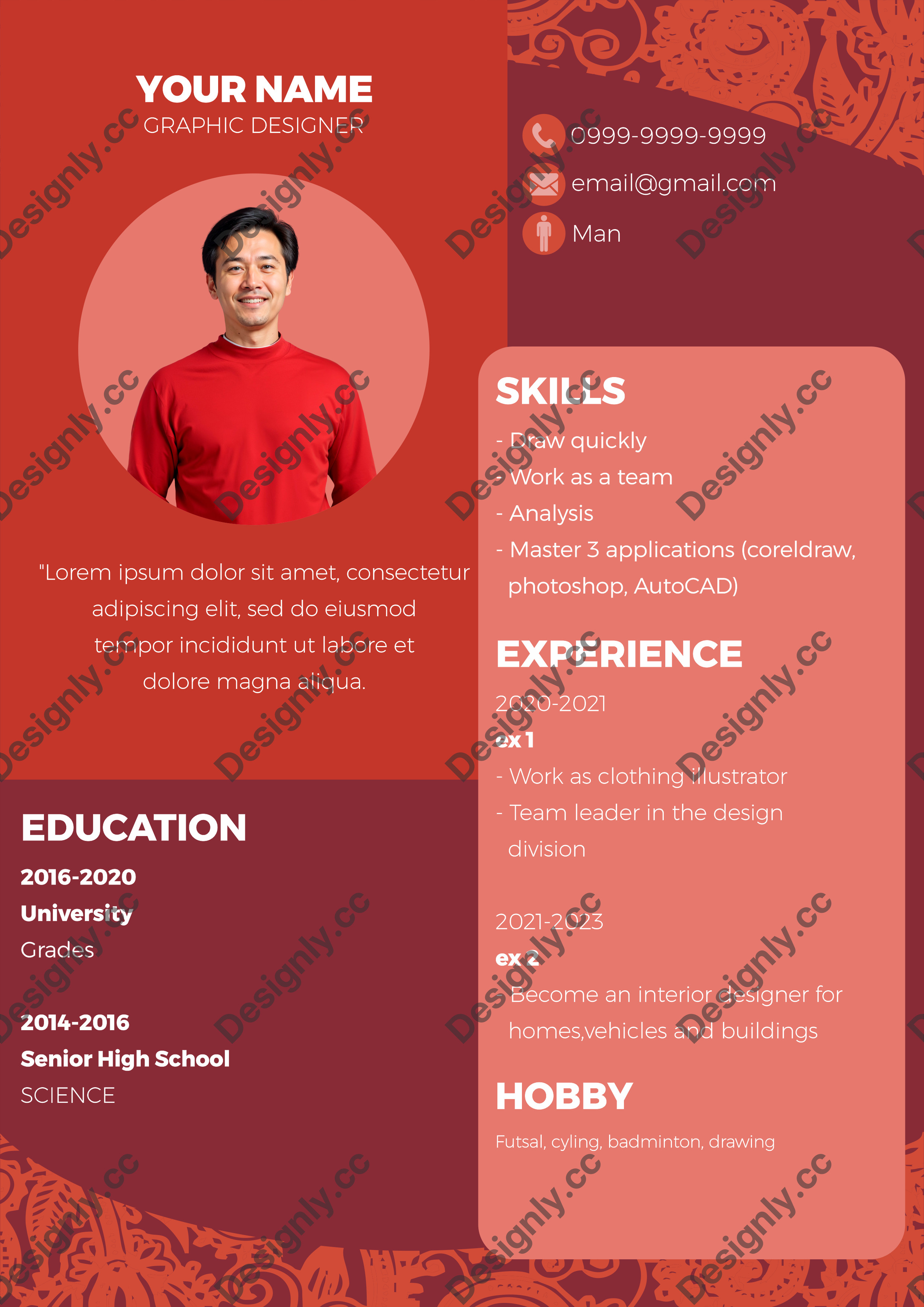 Portofolio With Javanese Style